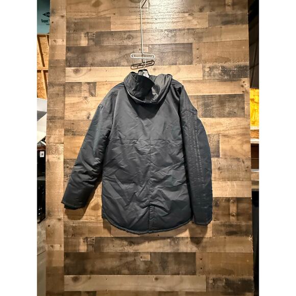 Adidas Stadium Parka- Black- Men Size S - Picture 3 of 8